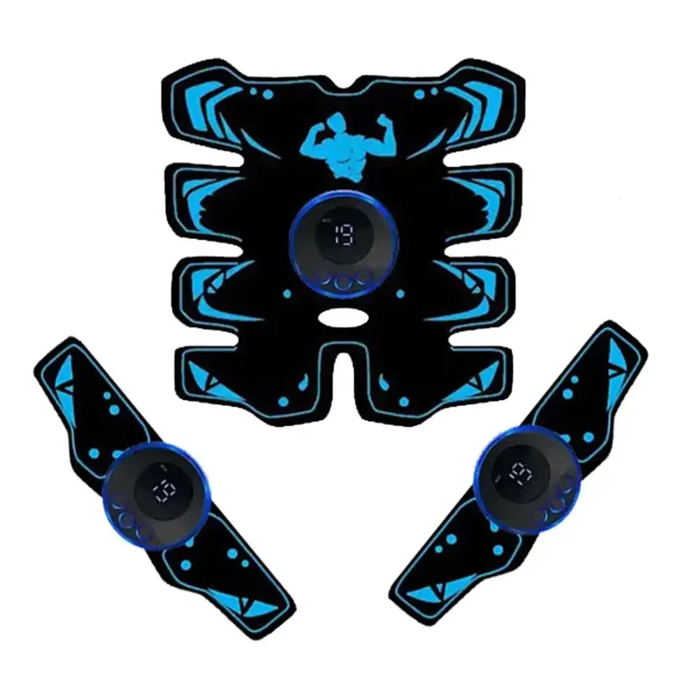 Stymulator Mięśni EMS 3w1 USB - Trener Brzucha i Ramion | Bezprzewodowy