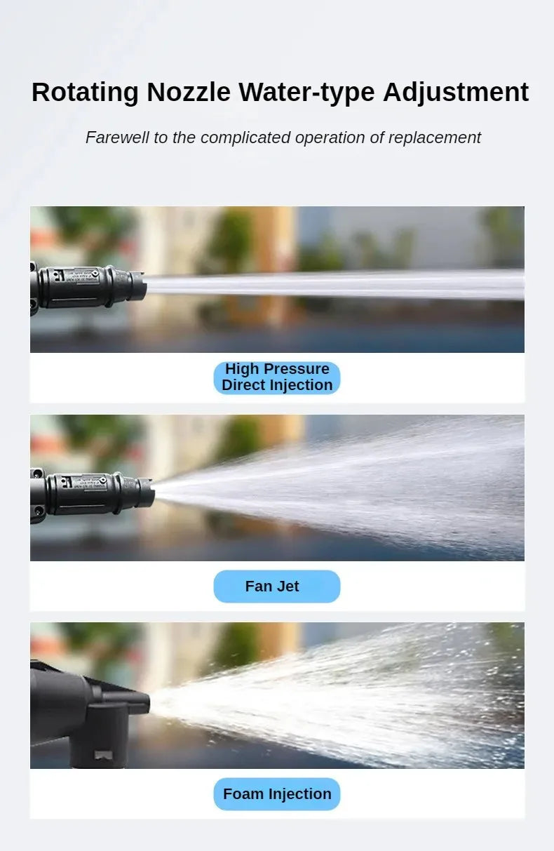 Myjka Elektryczna 3000W 220V - Powerful High Pressure Car Washer Home Floor Cleaner