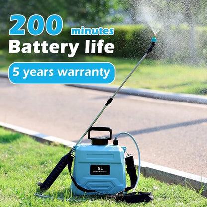 Opryskiwacz Plecakowy 5L Elektryczny - Agricultural Spray High-Pressure Irrigation Disinfection