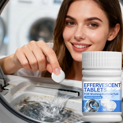 Washing Machine Cleaner Washing Machine Effervescent Stain Remover Washer Stains Cleaner For Laundry Bathroom Kitchen Sink