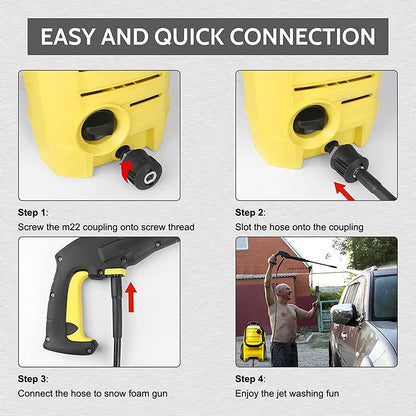 Wąż Wysokociśnieniowy Karcher K2-K7 - Adapter Złącze Pipe Connector Akcesoria