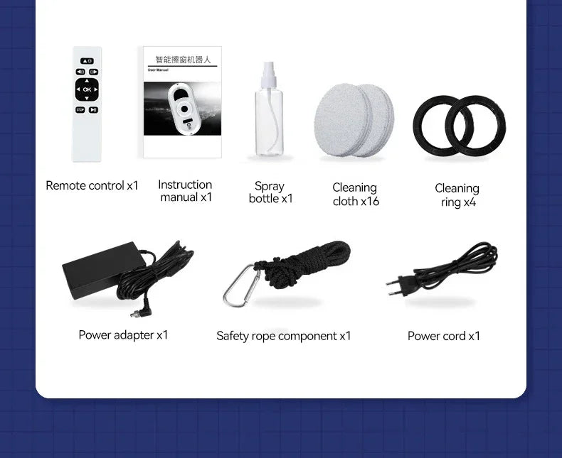 Robot do Mycia Okien DIVEDEER - Wersja Premium