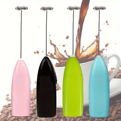 1pc Electric Egg Beater Milk Frother For Coffee Cappuccino Creamer Agitator Kitchen Accessories Mini Portable Whisk Cooking Gadgets