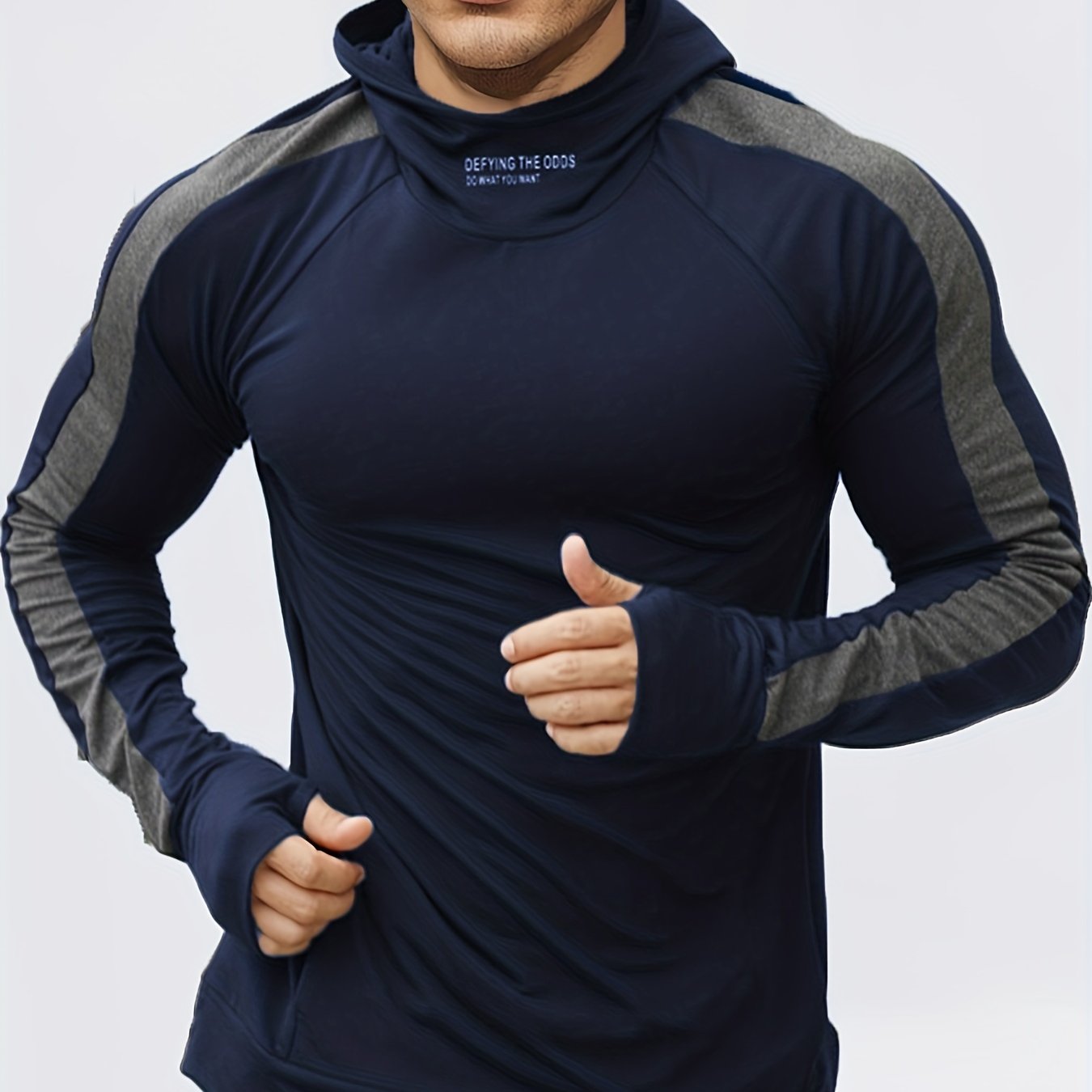 Men's Sports Hoodie, For Runing Sports, Lightweight Quick Dry Hoodie