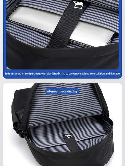 Men's Casual Business Backpack Large Capacity Computer Bag Backpack