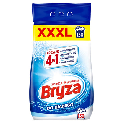 White washing powder BRYZA 4w1 XXXL 130 wash 8.45 kg