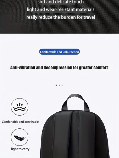 Men's Casual Business Backpack Large Capacity Computer Bag Backpack