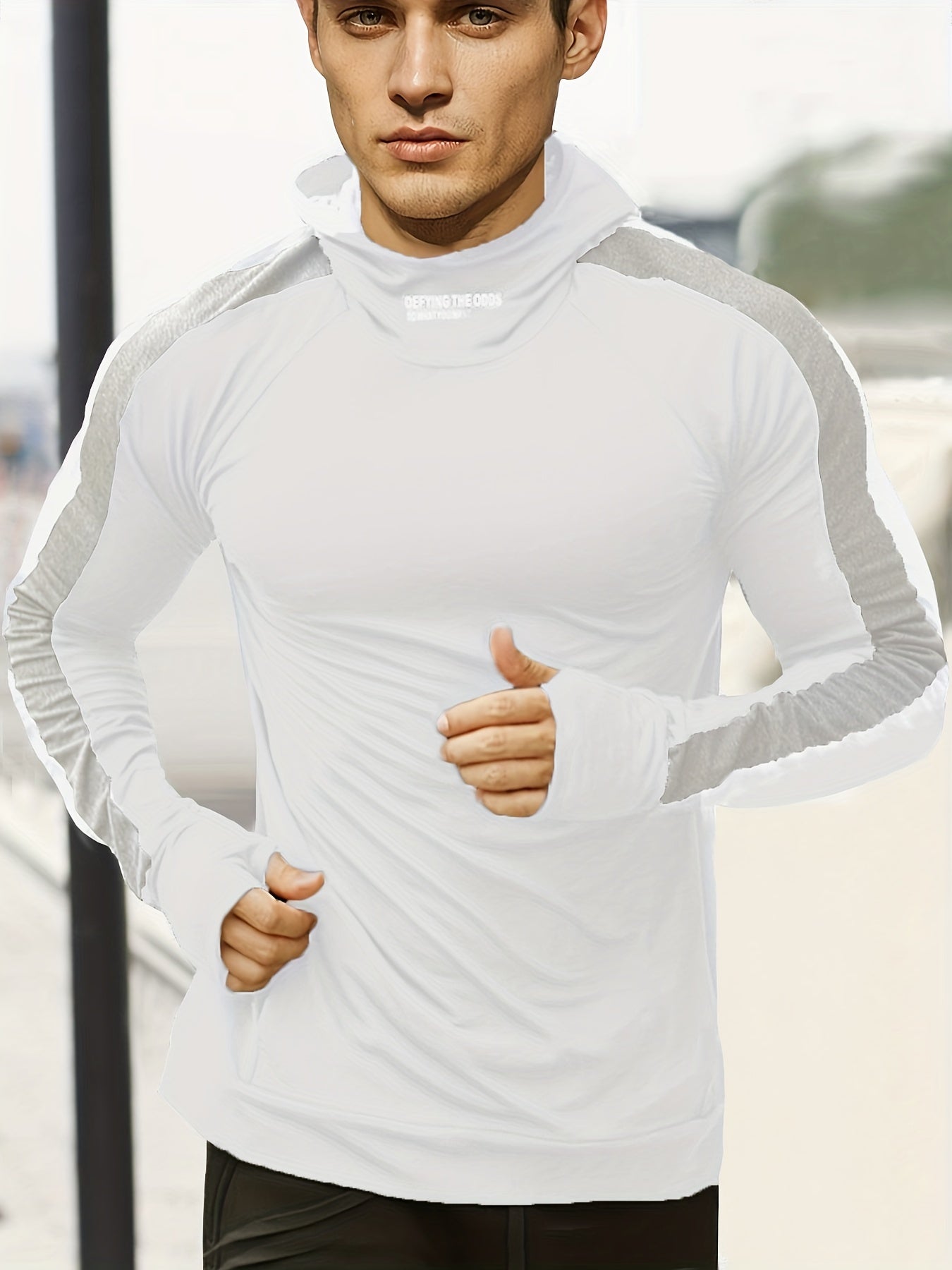 Men's Sports Hoodie, For Runing Sports, Lightweight Quick Dry Hoodie