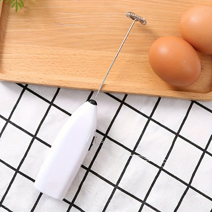 1pc Electric Egg Beater Milk Frother For Coffee Cappuccino Creamer Agitator Kitchen Accessories Mini Portable Whisk Cooking Gadgets