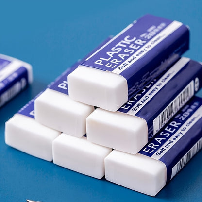 6pcs Eraser Set - Perfect for School Students - Pencil Exam & Art Erasers - 2B Eraser - Great Student Prize!