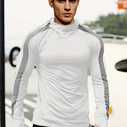 Men's Sports Hoodie, For Runing Sports, Lightweight Quick Dry Hoodie