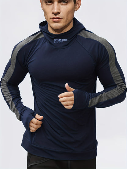Men's Sports Hoodie, For Runing Sports, Lightweight Quick Dry Hoodie