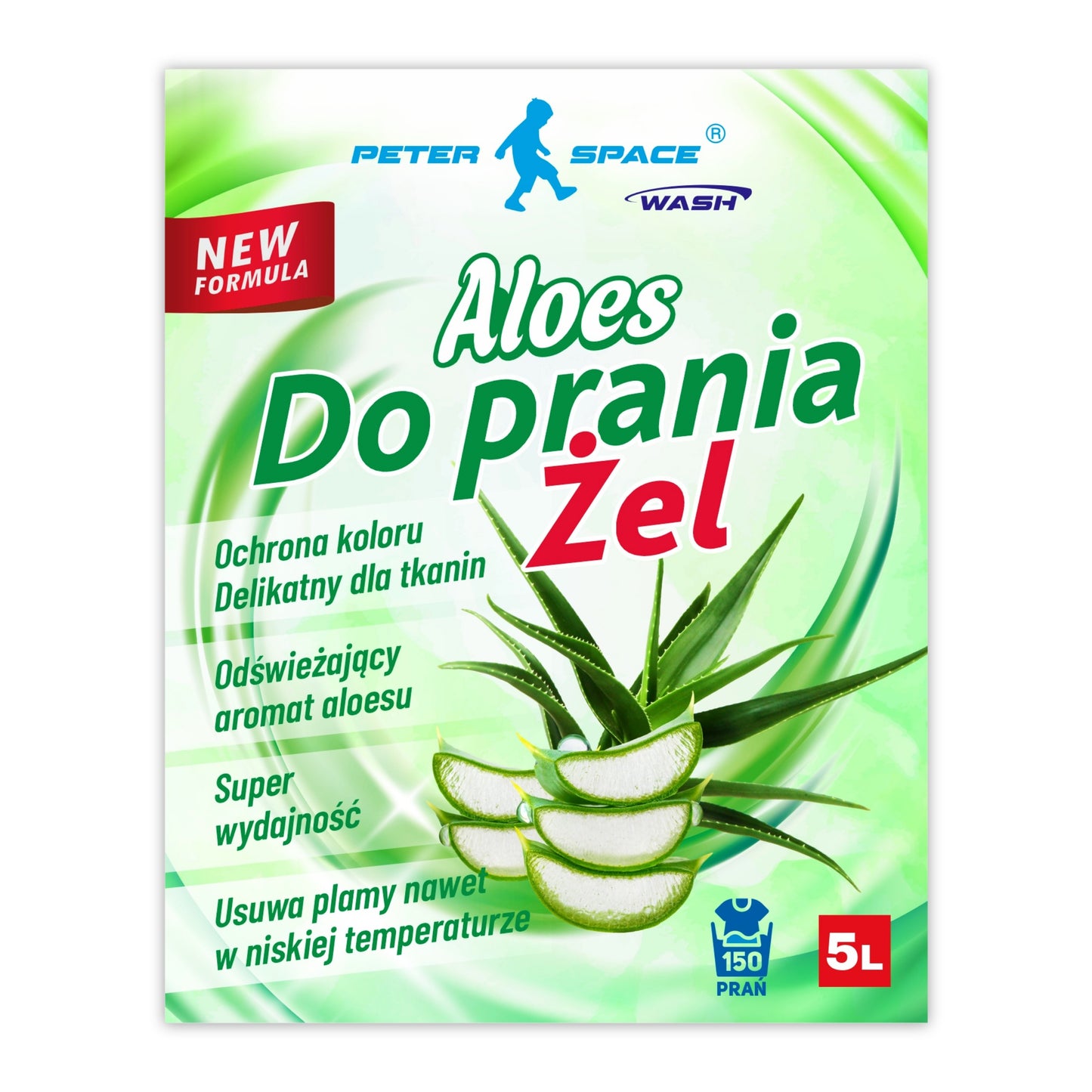 LIQUID WORKING GEL UNIVERSAL ALOE 5L 150 RIGHT PETER SPACE