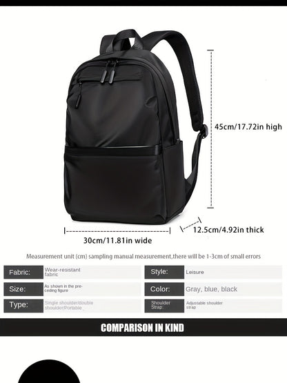 Men's Casual Business Backpack Large Capacity Computer Bag Backpack