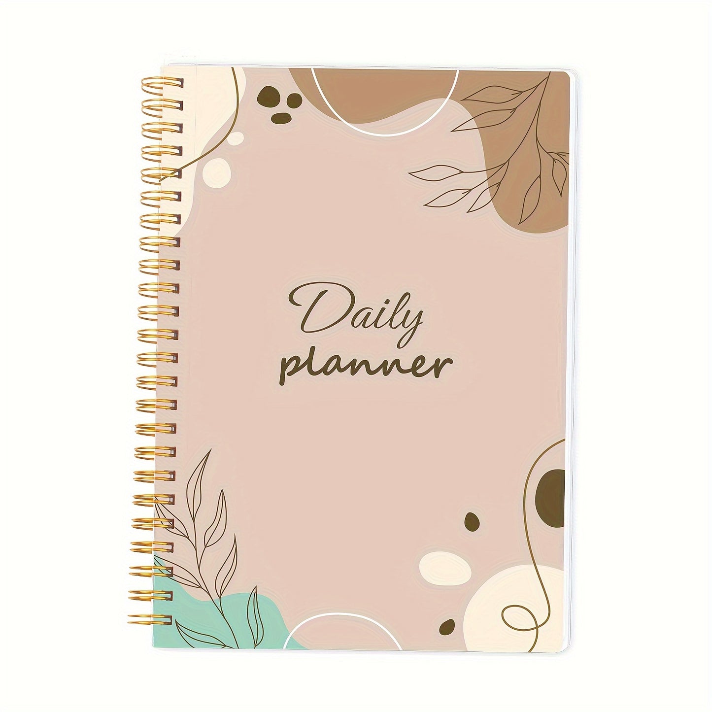 Stay Organized & On Track: 1pc Daily Planner Undated To-Do List Notebook With Priorities, Notes, Mood & Water Tracker - 8*5.5 - 52 Sheets