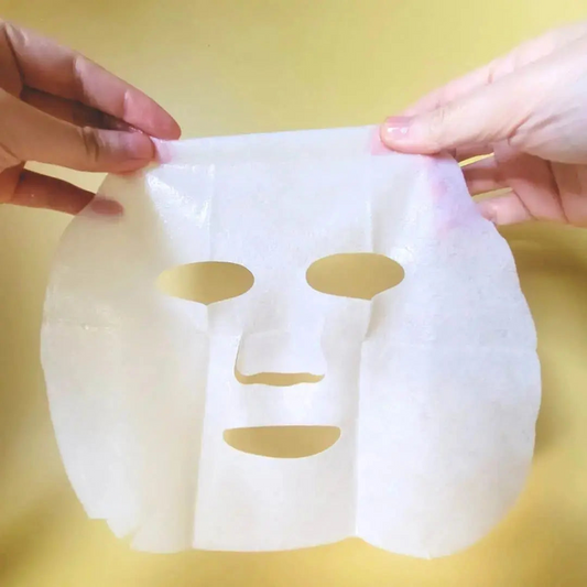 Łagodząca maska do twarzy w płachcie marki Leisure Life Organics