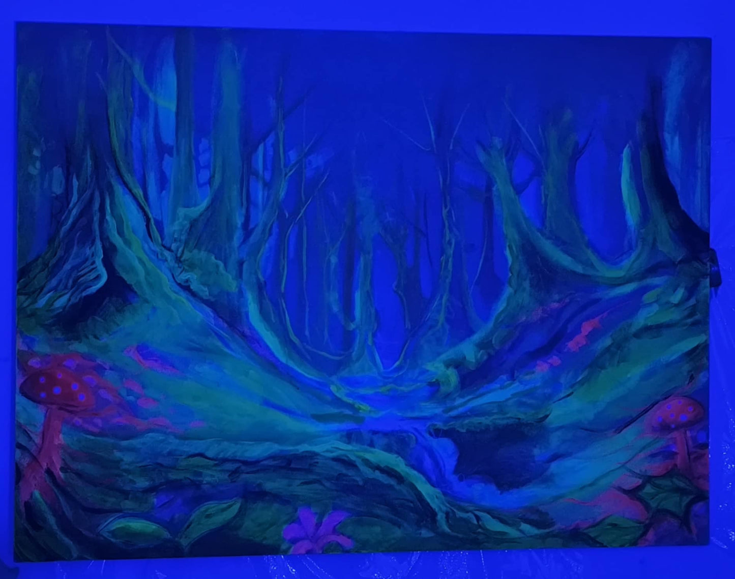 Obraz Ręcznie Malowany - Abstrakcja na Płótnie | Sztuka na Zamówienie