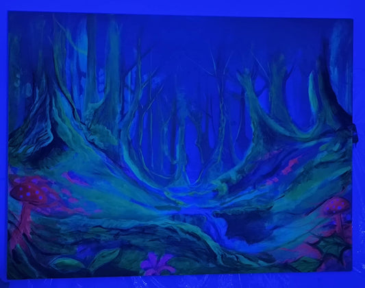 Obraz Ręcznie Malowany - Abstrakcja na Płótnie | Sztuka na Zamówienie